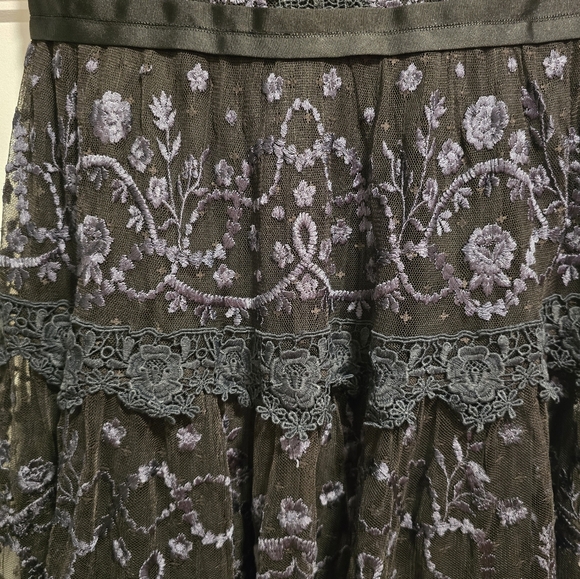 Needle & Thread Midsummer lace midi dress in black - Picture 9 of 9